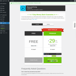 Page screenshot: ImagePilot → Upgrade  ➤