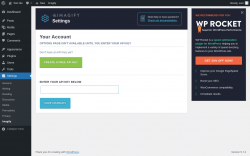 Page screenshot: Settings &rarr; Imagify