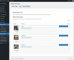 Page screenshot: ImgSEO → Image Renamer