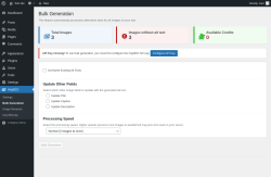 Page screenshot: ImgSEO → Bulk Generation