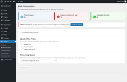 Page screenshot: ImgSEO → Bulk Generation