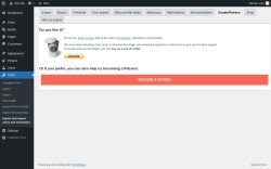 Page screenshot: Tools → Import and export users and customers → Donate/Patreon