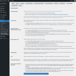 Page screenshot: Tools → Import and export users and customers → Documentation