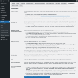 Page screenshot: Tools &rarr; Import and export users and customers &rarr; Documentation