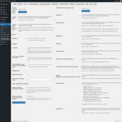 Page screenshot: Tools &rarr; Import and export users and customers &rarr; Frontend