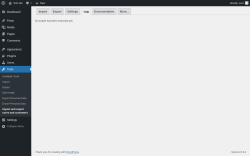 Page screenshot: Tools &rarr; Import and export users and customers &rarr; Log