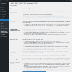 Page screenshot: Tools &rarr; Import and export users and customers &rarr; Documentation
