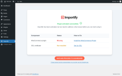 Page screenshot: Importify