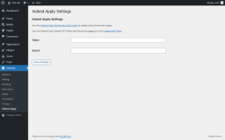 Page screenshot: Settings → Indeed Apply