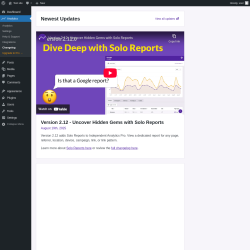 Page screenshot: Analytics → Changelog