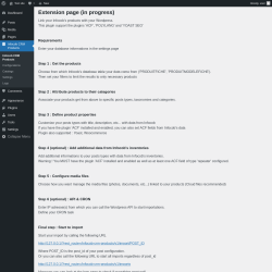 Page screenshot: Infocob CRM Products
