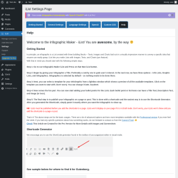 Page screenshot: iList → Settings → Help