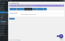 Page screenshot: iList &rarr; Settings &rarr; Language Settings