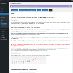 Page screenshot: Settings &lsaquo; Test site &mdash; WordPress