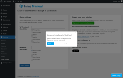 Page screenshot: Settings &rarr; Inline Manual