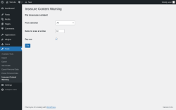 Page screenshot: Tools → Insecure Content Warning