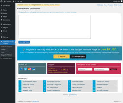 Page screenshot: Insert PHP Code Snippet → Suggest a Feature