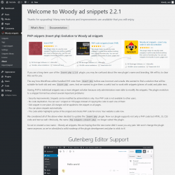 Page screenshot: About &lsaquo; Test site &mdash; WordPress