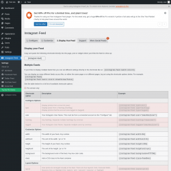Page screenshot: Instagram Feed &rarr; 3. Display Your Feed