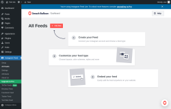 Page screenshot: Instagram Feed &rarr; All Feeds