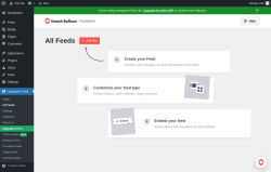 Page screenshot: Instagram Feed &rarr; All Feeds
