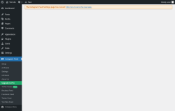 Page screenshot: Instagram Feed &rarr; Instagram Feed