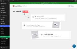 Page screenshot: Instagram Feed &rarr; All Feeds