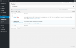 Page screenshot: Plugins &lsaquo; Test site &mdash; WordPress