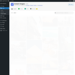 Page screenshot: Media &rarr; Instant Images