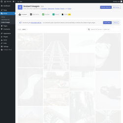 Page screenshot: Media &rarr; Instant Images