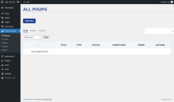 Page screenshot: Insant Popups