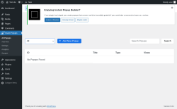Page screenshot: Insant Popups