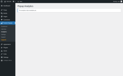Page screenshot: Instant Popups &rarr; Analytics