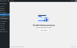 Page screenshot: Dropbox → Shortcode Builder