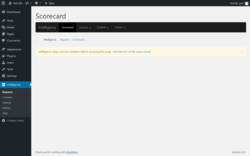 Page screenshot: Intelligence