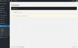 Page screenshot: Intelligence &rarr; Contacts