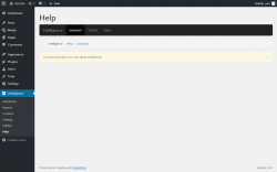 Page screenshot: Intelligence &rarr; Help