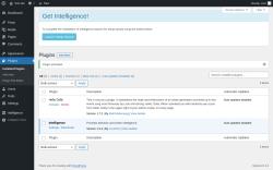 Page screenshot: Plugins &lsaquo; Test site &mdash; WordPress
