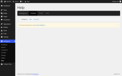 Page screenshot: Intelligence &rarr; Help