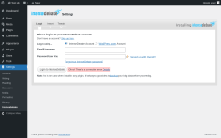 Page screenshot: Settings → IntenseDebate