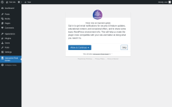 Page screenshot: interactive real estate ‹ Test site — WordPress