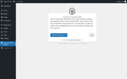 Page screenshot: interactive real estate ‹ Test site — WordPress