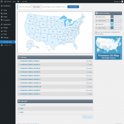 Page screenshot: US Reg. Map