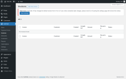 Page screenshot: GetPaid → Invoices