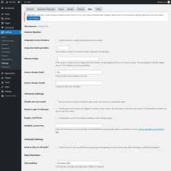 Page screenshot: GetPaid → Settings → Misc