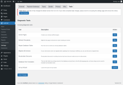 Page screenshot: GetPaid → Settings → Tools