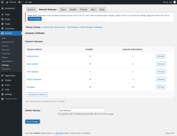 Page screenshot: GetPaid → Settings → Payment Gateways