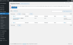 Page screenshot: GetPaid → Payment Forms