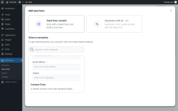Page screenshot: IvyForms &rarr; New Form