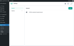 Page screenshot: IvyForms &rarr; Settings